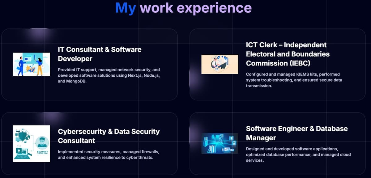 Personal Portfolio Website